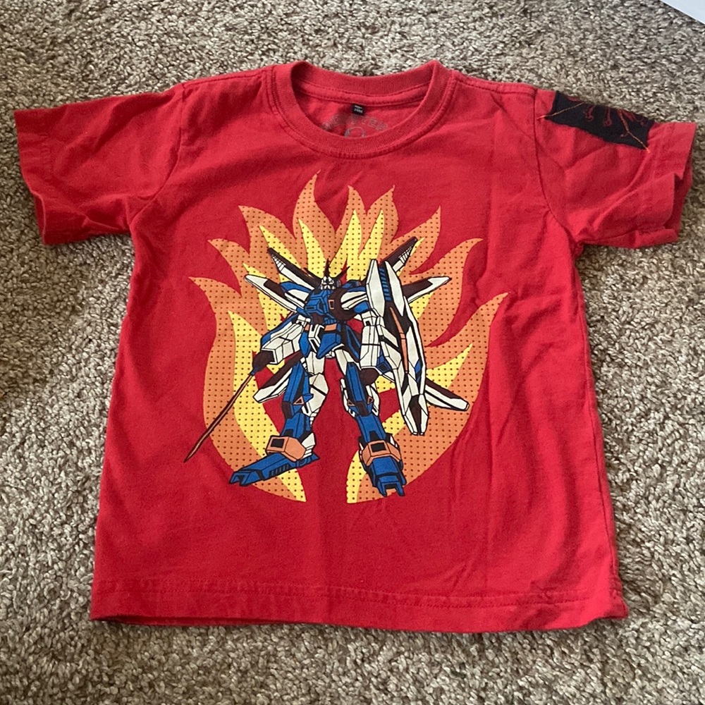 Monster Republic transformer like robot short sleeve tshirt